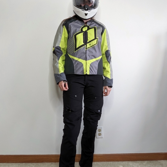 ICON Overlord Men's Textile Jacket Small - Picture 4 of 7